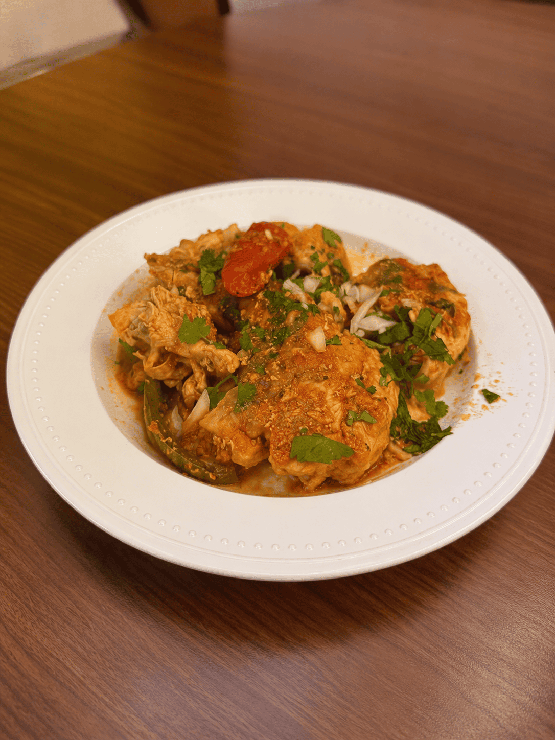 Pechuga de Pollo a la Criolla